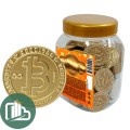 Медали сладкие криптовалюта 6гр 1/100 (9) (Данли)