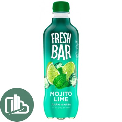 Напиток Fresh Bar 0,48л Мохито лайм 1/12 ПЭТ