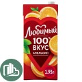 Любимый сад 2л Апельсин с мякотью 1/6