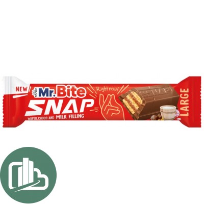 АТВ Вафли 32гр Mr.Bite SNAP КАРАМЕЛЬ ШОКОЛАД 1/24(6)