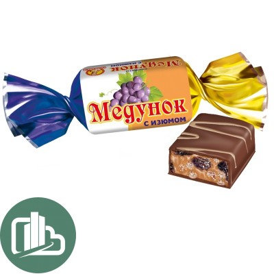 Медунок с изюмом (Слава) 1кг (6)