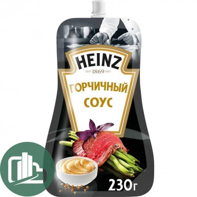 Соус ХАЙНЦ Горчичный 230гр 1/14