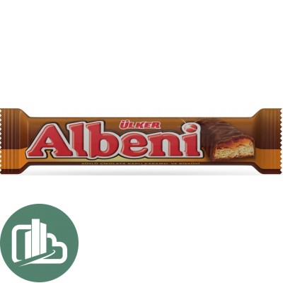 Albeni Печенье с карамелью покр. мол. шоколадом 40гр 1/24 (6)