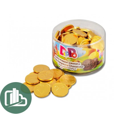 Холодок Шоколадные монеты Цветные DIPPO 4,5гр 1/100 (12) SC-048