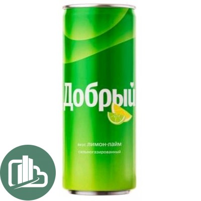Добрый ж/б 0,33л Лимон-Лайм 1/12