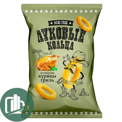 МиниФри (луковые кольца) 45гр Курица Гриль ВНИМАНИЕ 1/24