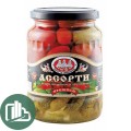 Скатерть-Самобранка Ассорти (из корнишонов и томатов черри) 720мл 1/8