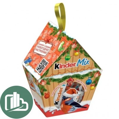 Киндер Микс 99,7гр Кормушка для Птиц 1/6