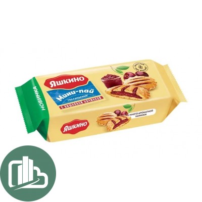 Яшкино Мини-пай с Вишневой начинкой Голландский 180гр 1/12