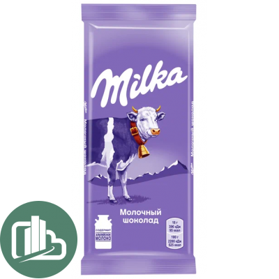 Милка 80гр Молочный 1/20 (РФ)
