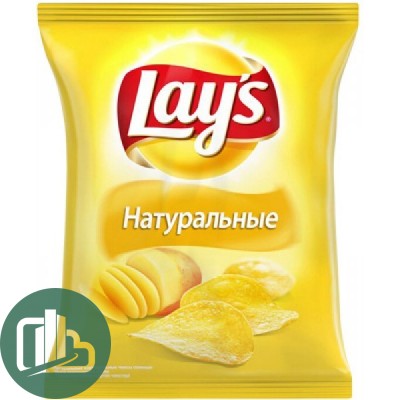 Лейс 140гр натуральное солёные 1/19