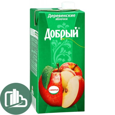 Добрый Яблоко Красн. 2л. 1/6 