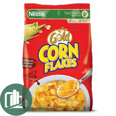 Готовый завтрак Нестле Голд Corn Flakes 200гр 1/18