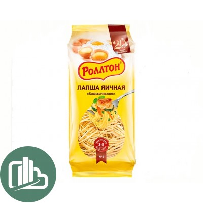 Ролтон Лапша Яичная классическая 250гр 1/14