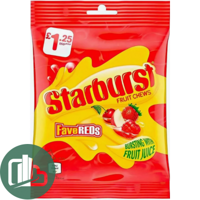 Starburst Fave Reds Фруктовый 127г 1/12