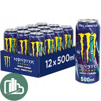 Монстр Импорт FULL THROTTLE ZERO 500мл 1/12
