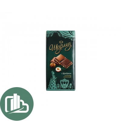 Шарлиз шок. мол. фундуком 90гр 1/21
