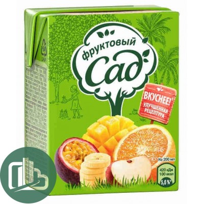 Фруктовый сад 0,2л мультифрукт 1/27
