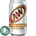 Напиток A&W Crem Soda Zero 355мл 1/12 Импорт