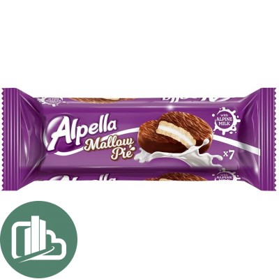 Печенье Alpella Mallow Pie 184гр 1/12
