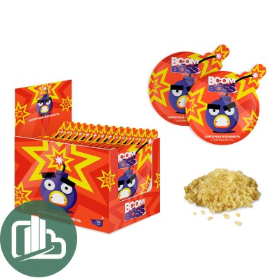 КИСЛИЦА Карамель 5гр Шипучая Boom Boss 1/15 (48)