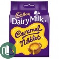 Конфеты Кэдбери Caramel Nibbles bag 1/10 120гр 