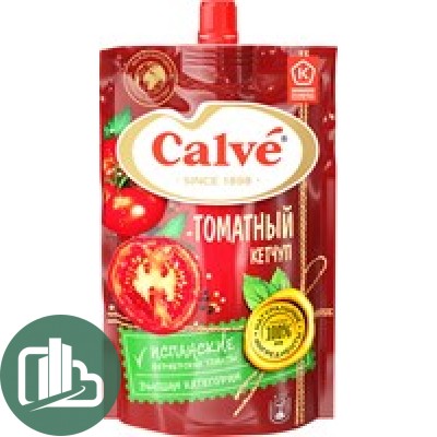 Calve томатный кетчуп 350гр 