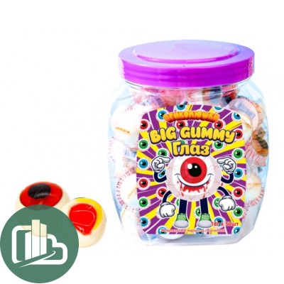 АТВ Жевательный мармелад 18гр BIG GUMMY Глаз 1/50 (6)