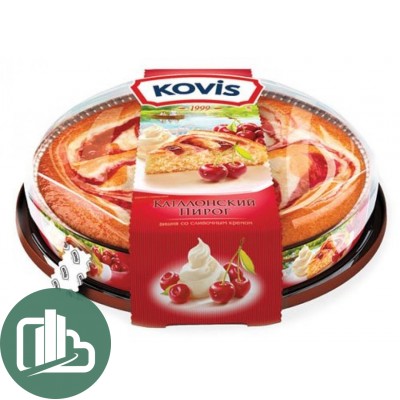 Итальянский десерт 400гр Вишневый КОВИС 1/6