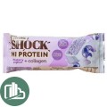 Протеиновый батончик Shok 40гр Черничный Десерт 1/12