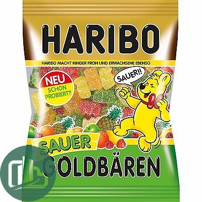 Мармелад Харибо Золотые Мишки Кислые 200гр 1/18 HARIBO