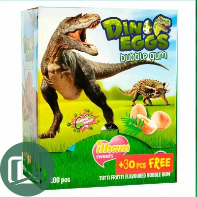 Жевательная Резинка ИМПОРТ ILHAM SWEETS DINO 3,5гр 1/200