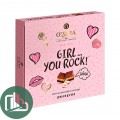 Яшкино Набор конфет O'Zera 98гр Джандуйя Girl You rock 1/12