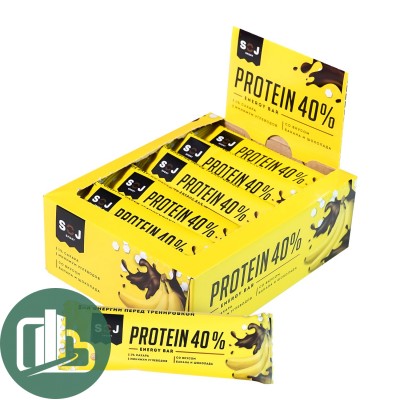 Бат. Протеиновый SOJ Protein с бананом 40 гр 1/16