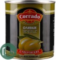 Оливки Corrado греческие с/к 850гр. 1/12 ж/б