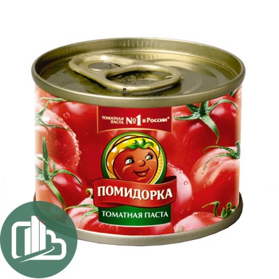 Томатная паста "Помидорка"  70гр ж/б ключ 1/50