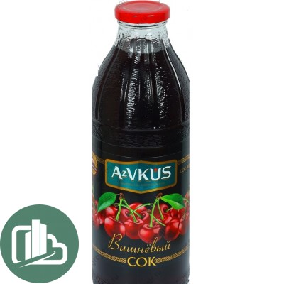 Аз Вкус сок вишня 1л 1/8