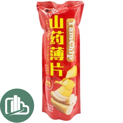 Чипсы ShuYangyang Yam Chip Оригинальные 90гр 1/10 (Красный упк)