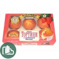 Тортини кекс 200 гр. Клубничный джем 1/16 Махариши