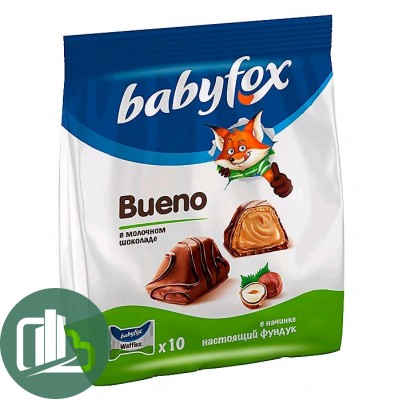 Конфеты вафельные BabyFox Bueno 100 гр 1/15 Яшкино
