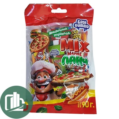 ВК Жевательный мармелад 90гр Mix Easy Gummy 1/12 (4)