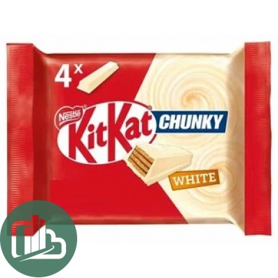 Кит - Кат 160гр Chunky White 1пачка 4 батончика