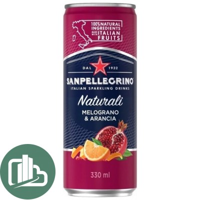 Напиток SANPELLEGRINO Гранат Апельсин 330мл 1/12