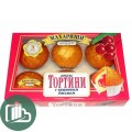 Тортини кекс 200 гр. Вишневый джем 1/16 Махариши