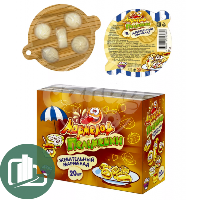 КТ Жевательный мармелад 18гр ПЕЛЬМЕШКИ 1/20 (12)