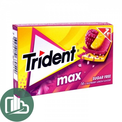 Жев/резинка TRIDENT Мах со вкусом малины и лимона 23гр 1/12 (20)