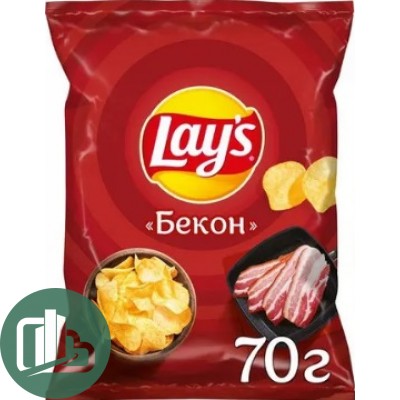 Лейс 70гр 1/25 Бекон
