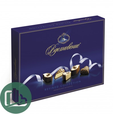 Баб.Вдохновение 150гр. шок.орех.цел. миндалем Фонарик 1/6
