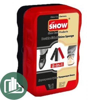 Show двусторонняя губка придающая блеск 2в1 1/6