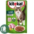 Китекат в соусе 85гр Кролик 1/28